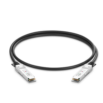 Arista Networks Compatible 0.5m (2ft) CAB-Q-Q-100G-0.5M 100G QSFP28 Passive DAC (Direct Attach Copper Twinax)  Cable